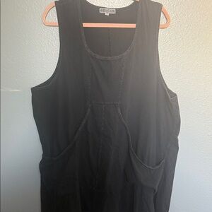 Blue fish size 2 oversized boho dress